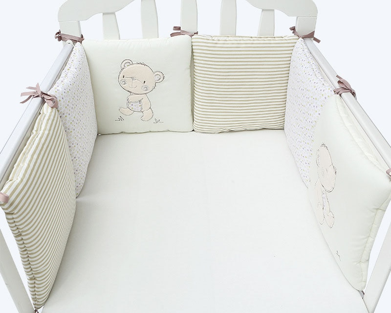 Baby Bed Bumper 6-Piece Set